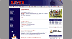 Desktop Screenshot of bsvbb.de